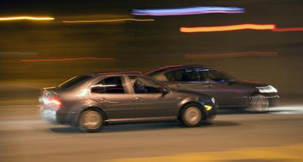 peligros conducir de noche