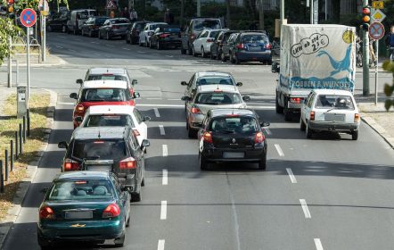 Autos andando con soap