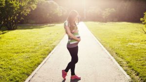 Embarazada con seguro de salud