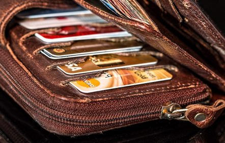 Cartera con tarjetas: Mantención de tarjetas de crédito