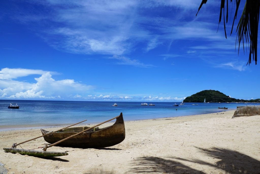 Deportes extremos en el mundo: playa en Madagascar